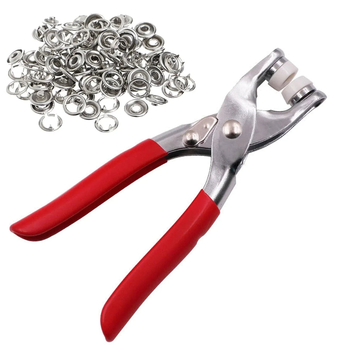 Full Body Metal Snap Button Set with Hand Pressure Plier Button Press Tool Rs 999